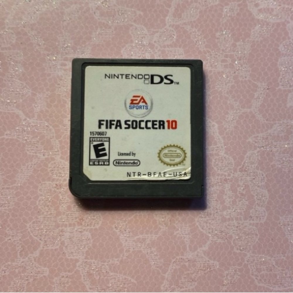 Nintendo DS FIFA Soccer 10 Game Cartridge - Black